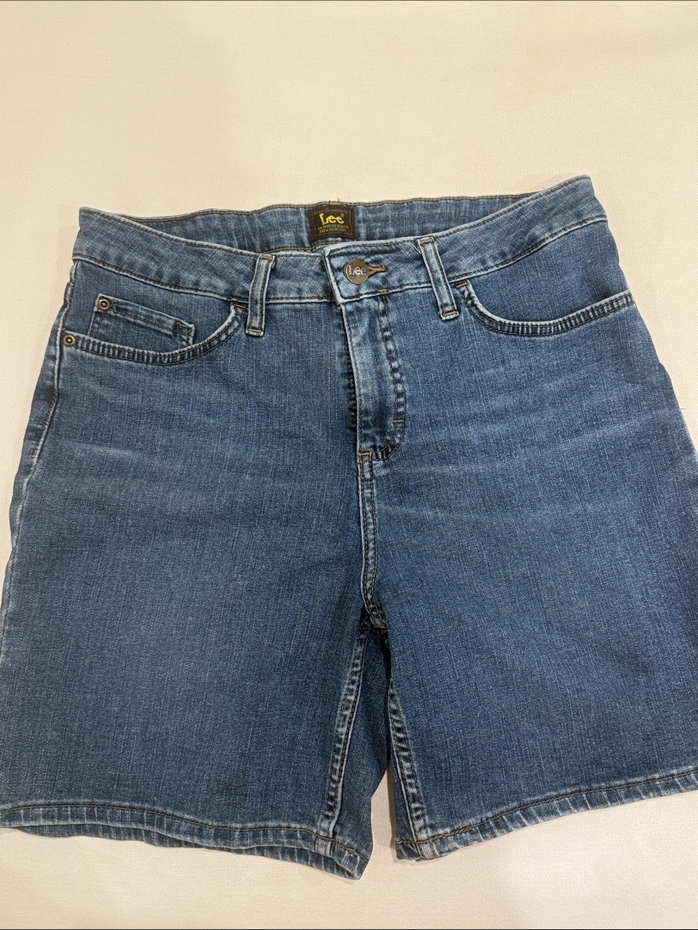Vintage Lee Classic Indigo Denim Shorts